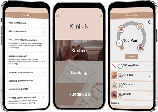 Case: App udvikling til Klinik N - behandler app