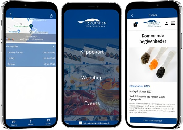 Case: App udvikling til Fiskeboden Fiskehandler app