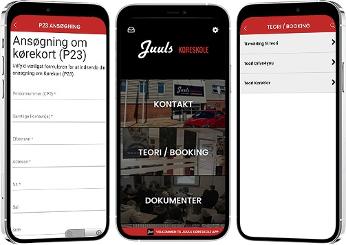 Case: Juuls Køreskole app